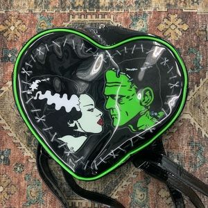 Rock rebel heart back pack